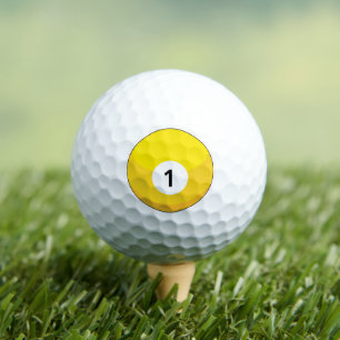Yellow Billiard Ball Number One