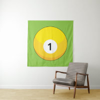 Yellow Billiard Ball Number One