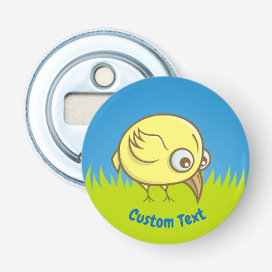 Yellow bird cartoon bottle opener