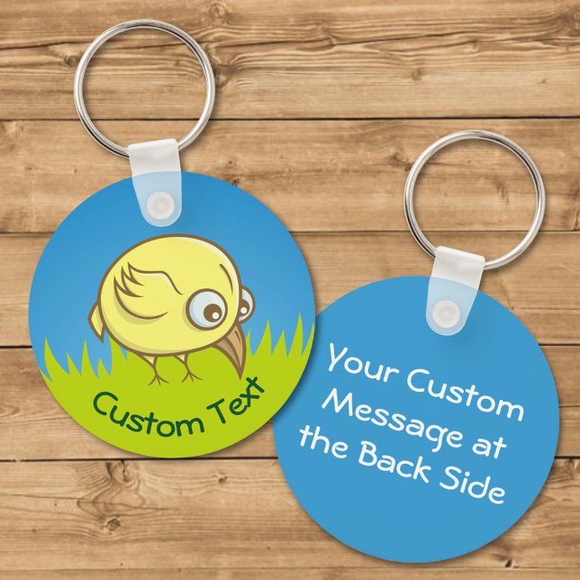 Yellow Bird Cartoon Keychain (Creator Uploaded)