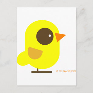 Yellow Bird Postcard