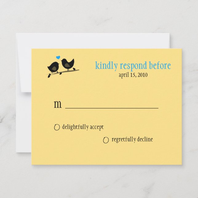 yellow birds rsvp (Front)