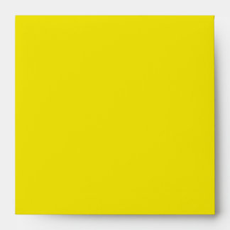 Yellow, Black, and White Invitation Envelope