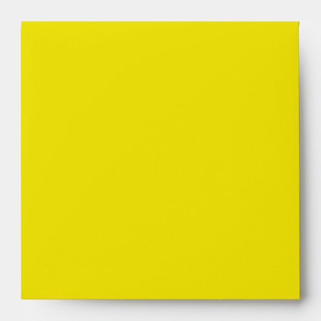 Yellow, Black, and White Invitation Envelope (Front)