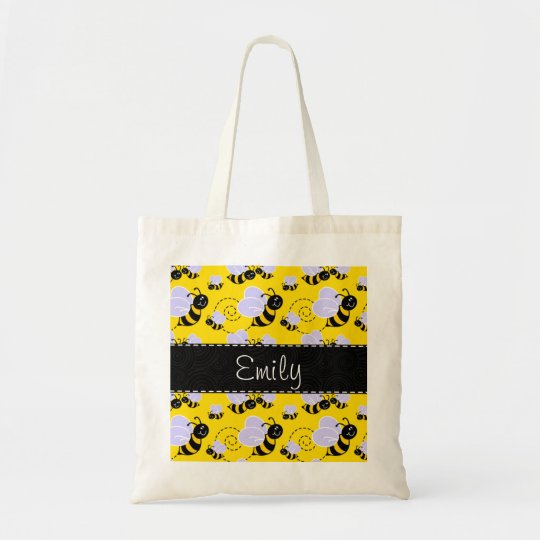 bumble bee tote bag