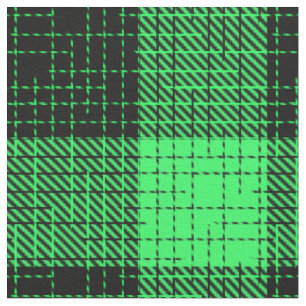  Yellow Black Crosshatch Buffalo Check Fabric