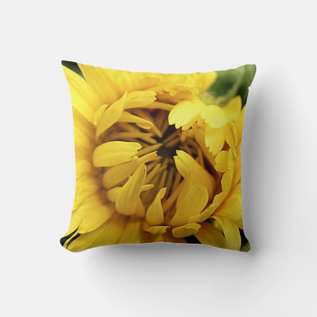 Yellow Bloom 2 Cushion (Front)