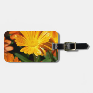 Yellow Blossoms Flowers Art Peace Love Destiny Luggage Tag