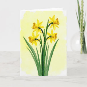 Yellow Blossoms Spring Card