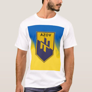 Yellow Blue AZOV battalion T-Shirt