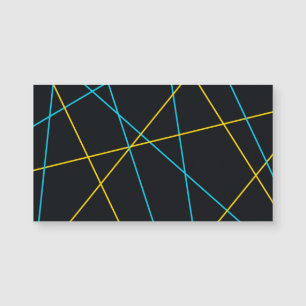 Yellow, Blue, cool, trendy, urban, modern lines