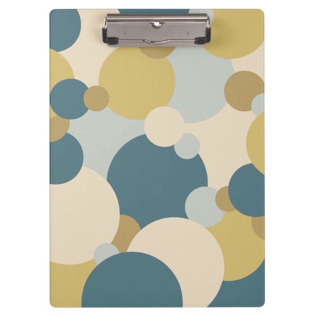 Yellow-blue molecules Clipboard (Front)