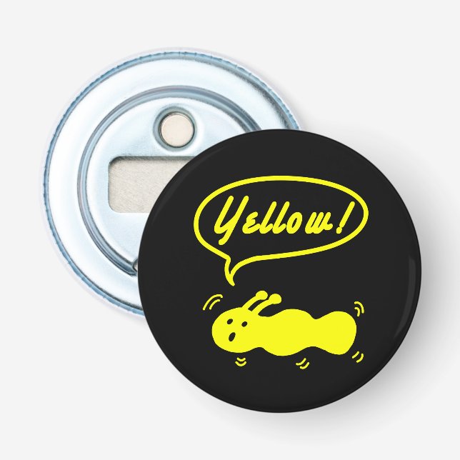 Yellow! Bottle Opener (Front)