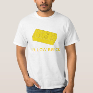 Yellow Brick by Customise My Minifig T-Shirt