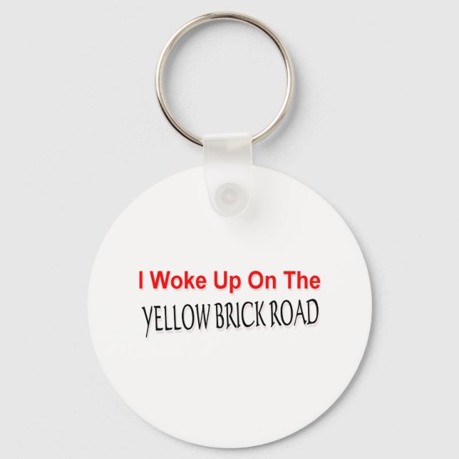 Yellow Brick Road Key Ring (Front)