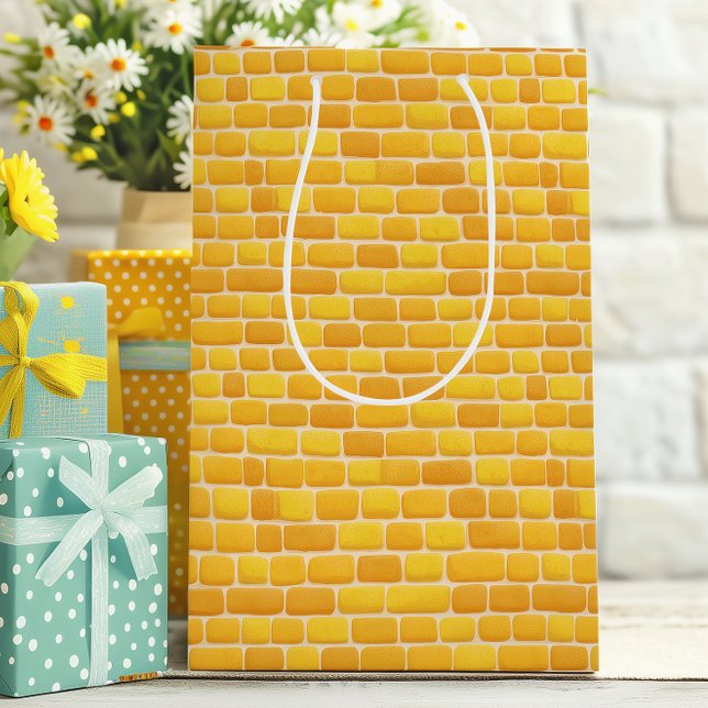 Yellow Brick Road Medium Gift Bag (Creator Uploaded)