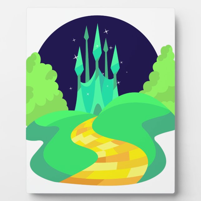 yellow brick road plaque (Front)