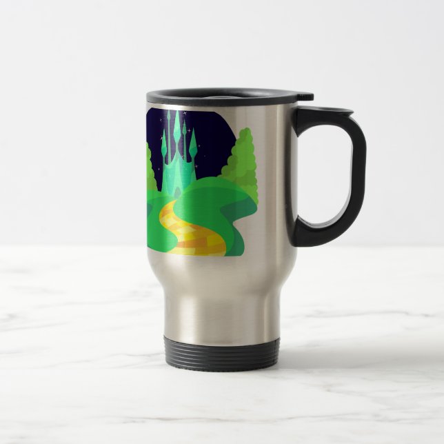 yellow brick road travel mug (Right)