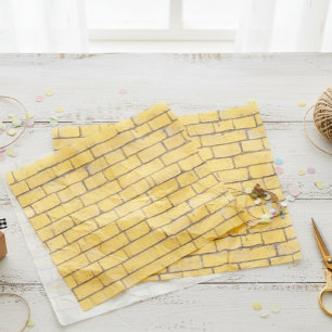 Yellow Brick Road Wall  Tissue Paper