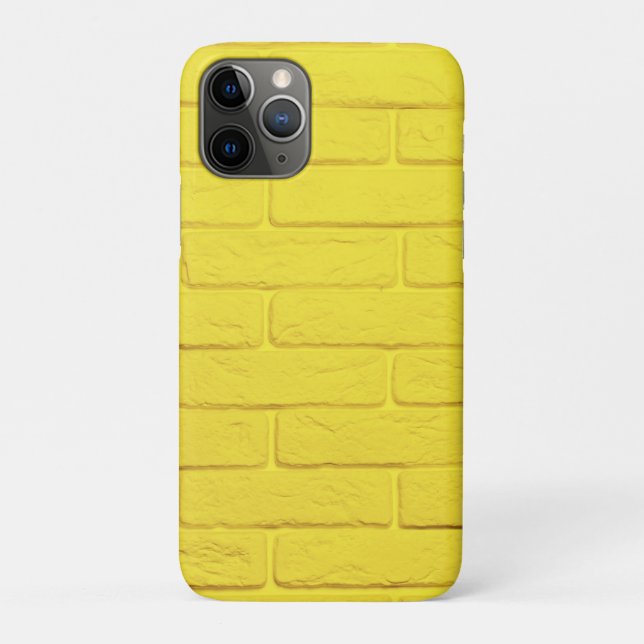 yellow brick wall Case-Mate iPhone case (Back)