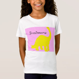 Yellow Brontosaurus T-Shirt for Kids