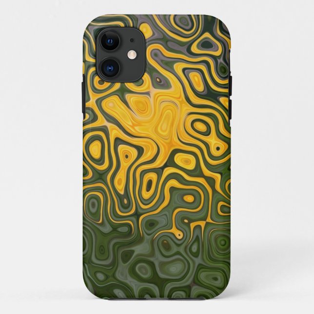 Yellow, Brown Case-mate Barely There iPhone 5 Case (Back)