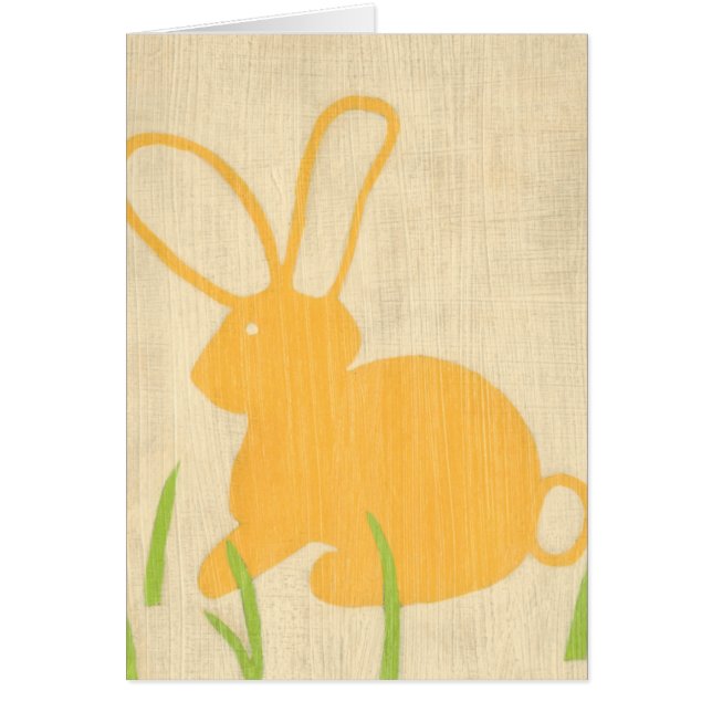 Yellow Bunny and Green Grass by Chariklia Zarris (Front)