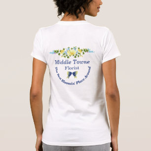 Yellow Buttercups and Blue Iris T-Shirt