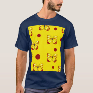 Yellow Butterfly 26 T-Shirt