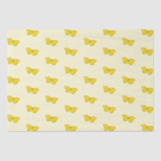 Yellow Butterfly Common Brimstone Flying   Tissue Paper