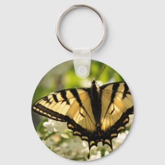 Yellow Butterfly Keychain