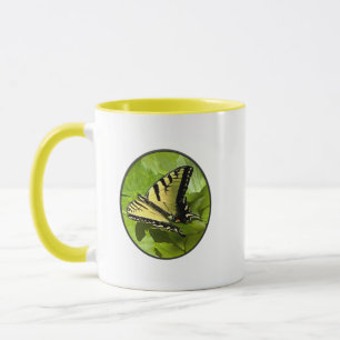 Yellow Butterfly Mug