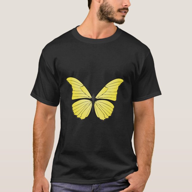 Yellow Butterfly T-Shirt (Front)