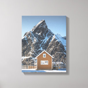 Yellow Cabin Canvas Print