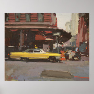 Yellow Cadillac 2012 Poster