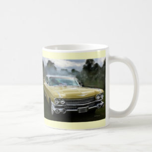 Yellow Cadillac Coffee Mug