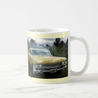 Yellow Cadillac Coffee Mug