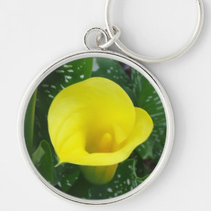Yellow Calla Keychain