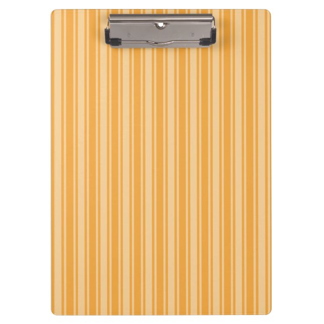 Yellow candy stripes clipboard (Front)