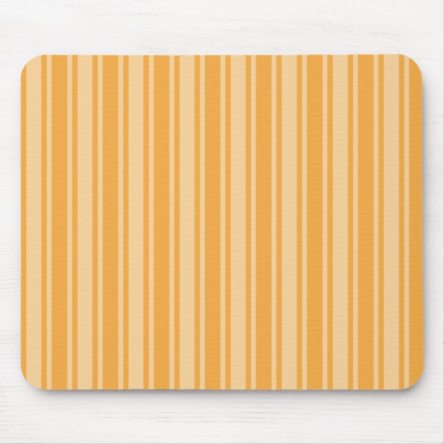 Yellow candy stripes mouse mat (Front)