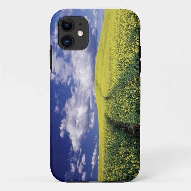 Yellow canola in Whitman County Washington state Case-Mate iPhone Case (Back)