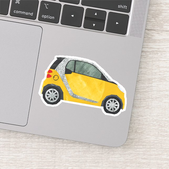 Yellow car (Detail)