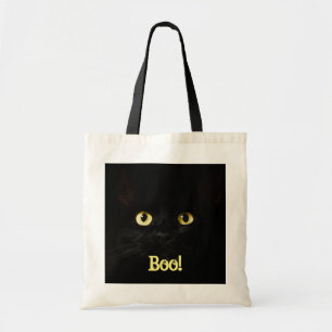 Yellow Cat Eyes Trick or Treat Bag