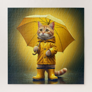 Yellow Cat Jigsaw Puzzle