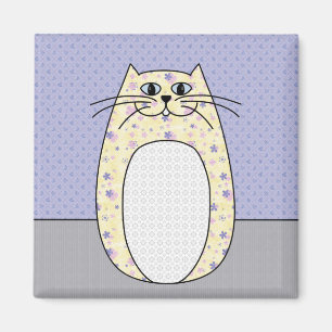 'Yellow Cat' Magnet