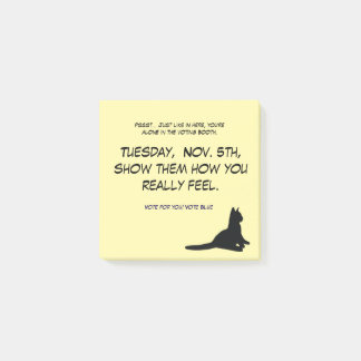Yellow Cat Post-it Notes