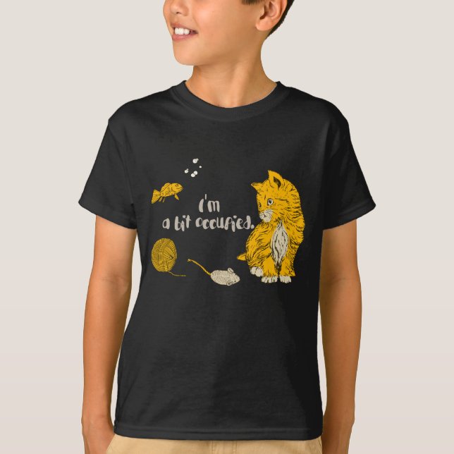 Yellow Cat  T-Shirt (Front)