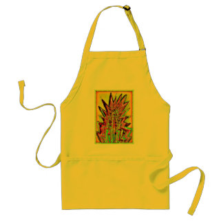 yellow cattstail standard apron