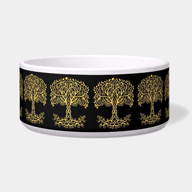 Yellow Celtic Tree Of Life Pet (Front)
