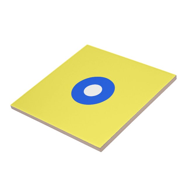 Yellow Ceramic Tile (Side)